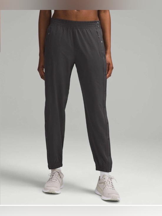 lululemon athletica Pants - Lululemon Women’s Tear-Away Mid-Rise Track Pant Graphite Grey - Size 10